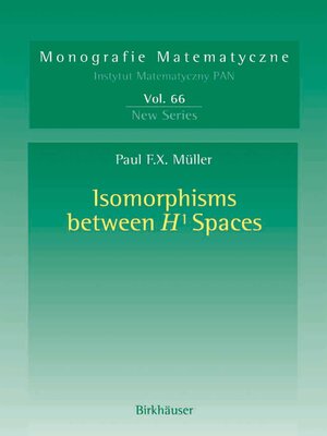 cover image of Isomorphisms Between H' Spaces